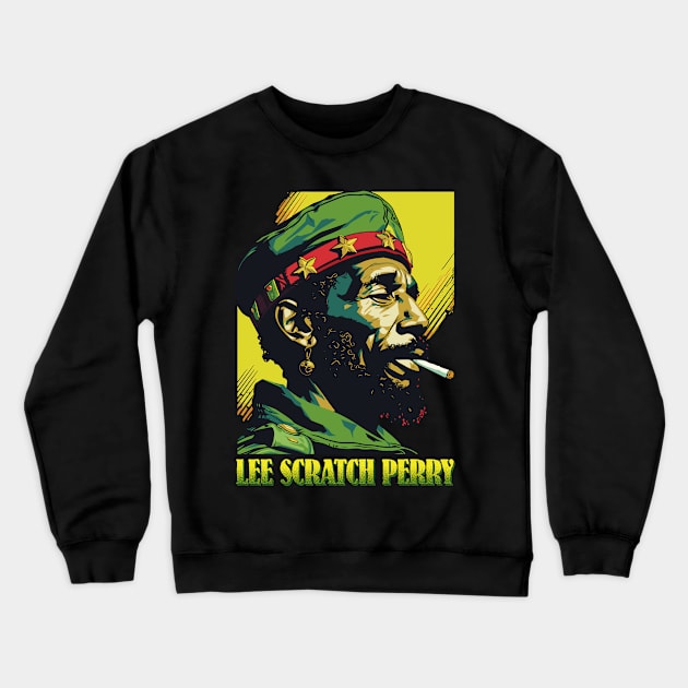 -- Lee Scratch Perry --- Crewneck Sweatshirt by DankFutura